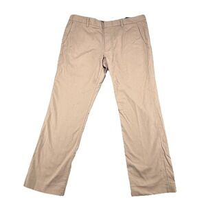 Bonobos Chino Pants‎ Mens 35x30 Tan Cotton Blend Stretch Slim Fit Friday